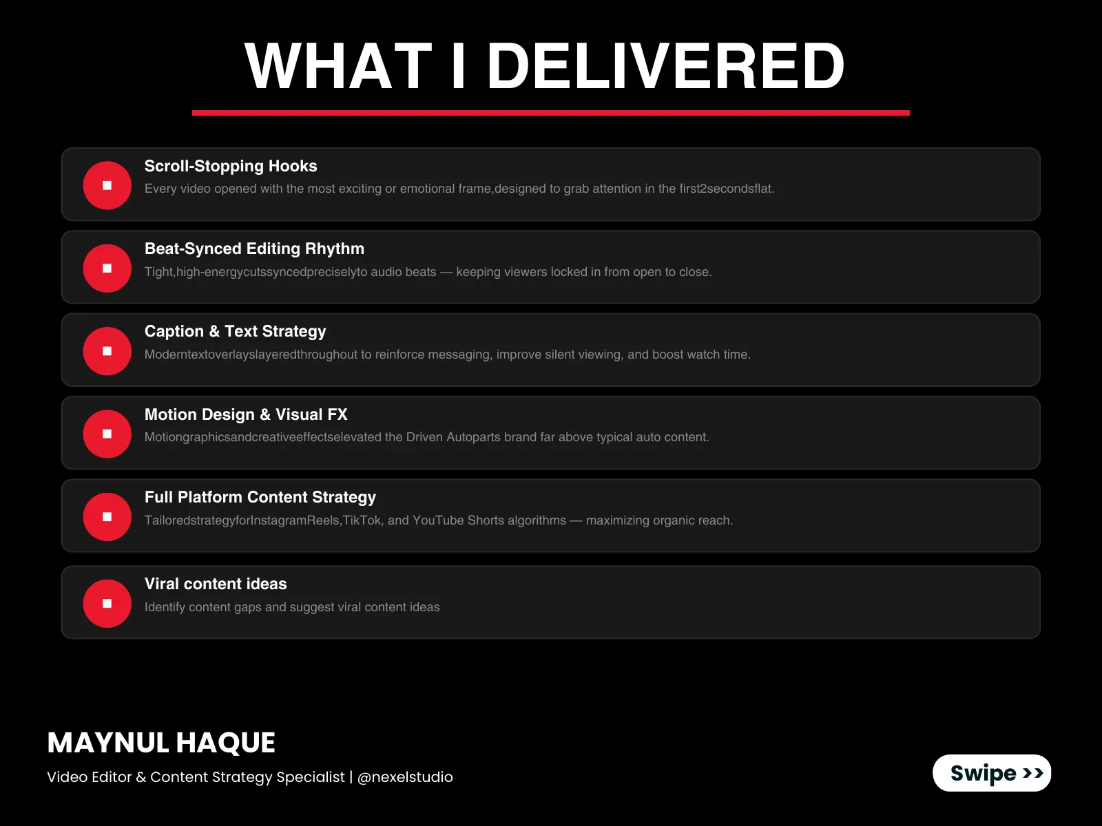 Autoplus × Driven Autoparts: Launching a Brake Pad Brand — slide 4 of 8