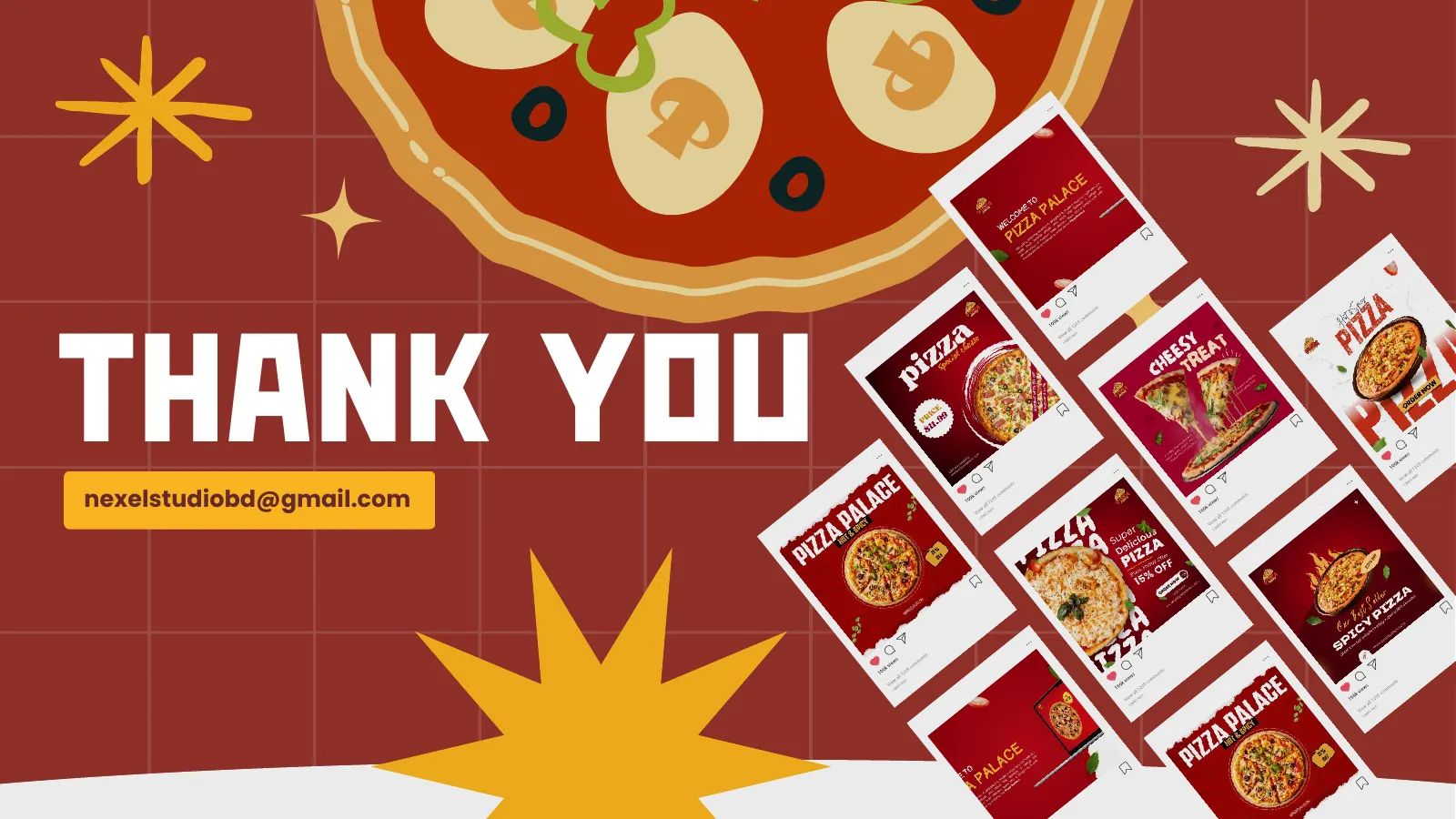 Pizza Palace: Social Media Design — slide 7 of 7