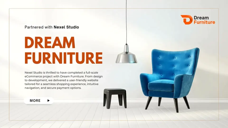 Dream Furniture — E-commerce Website