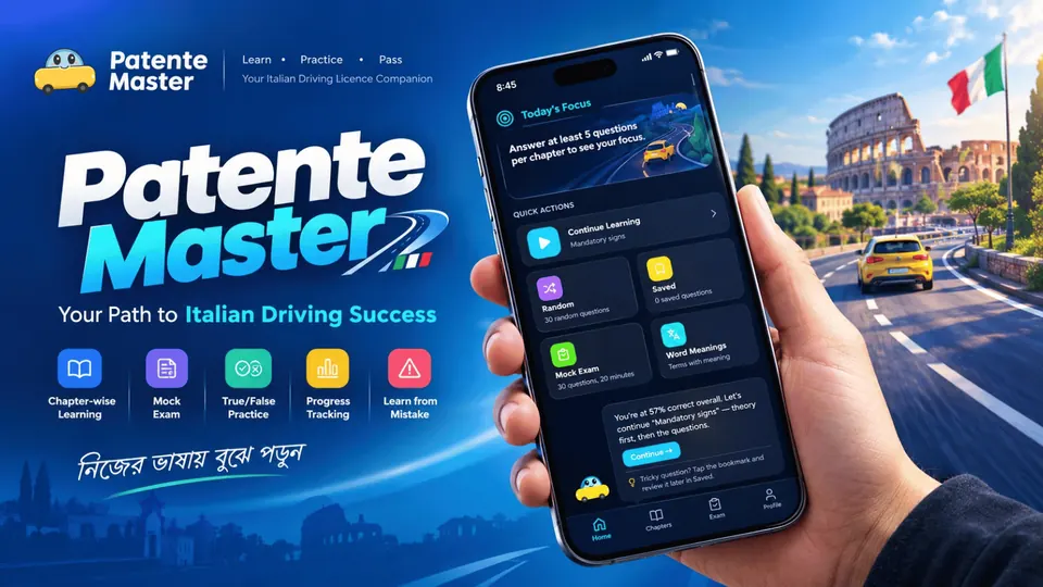 Patente Master  —  Italian driving test