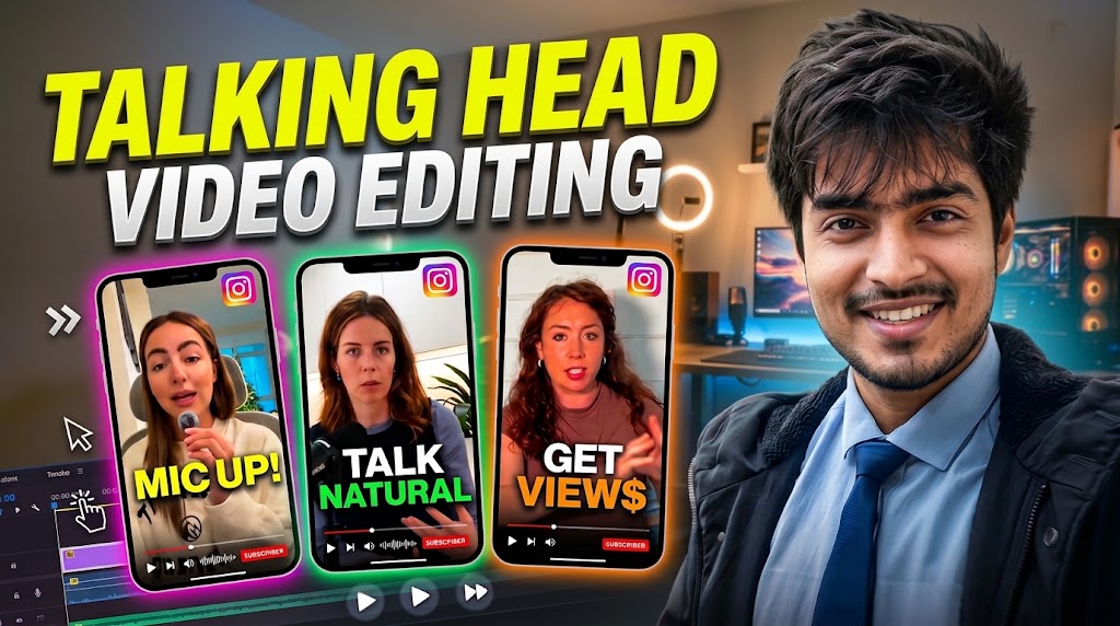 Content Creator Talking-Head Reel